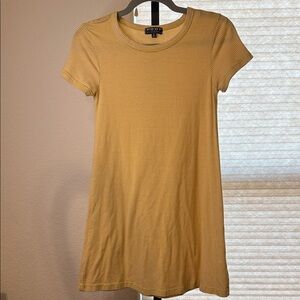 Women’s Yellow Striped Dress Size S